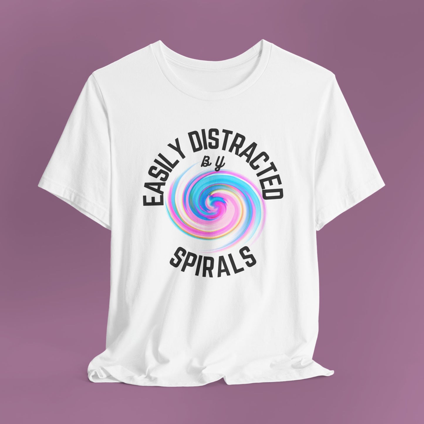 Distracted by Spirals Unisex Tee