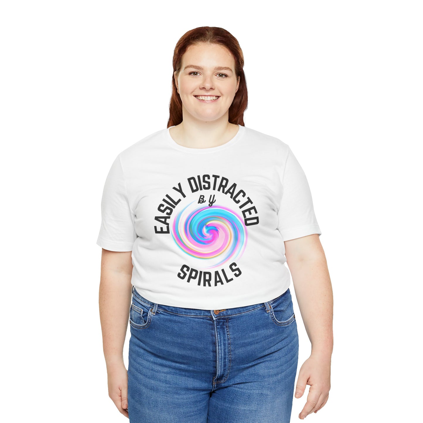 Distracted by Spirals Unisex Tee