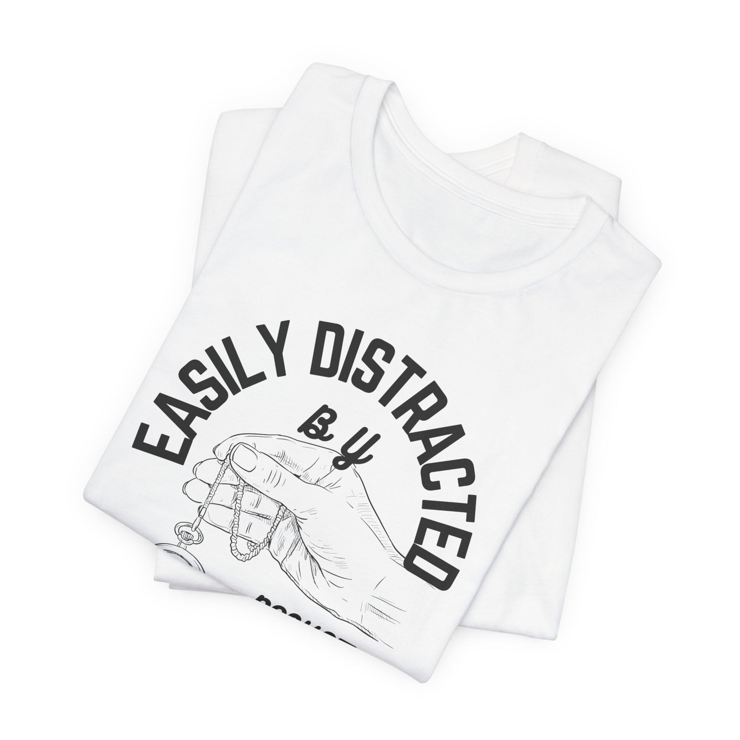 Distracted by Pocketwatch Unisex Tee