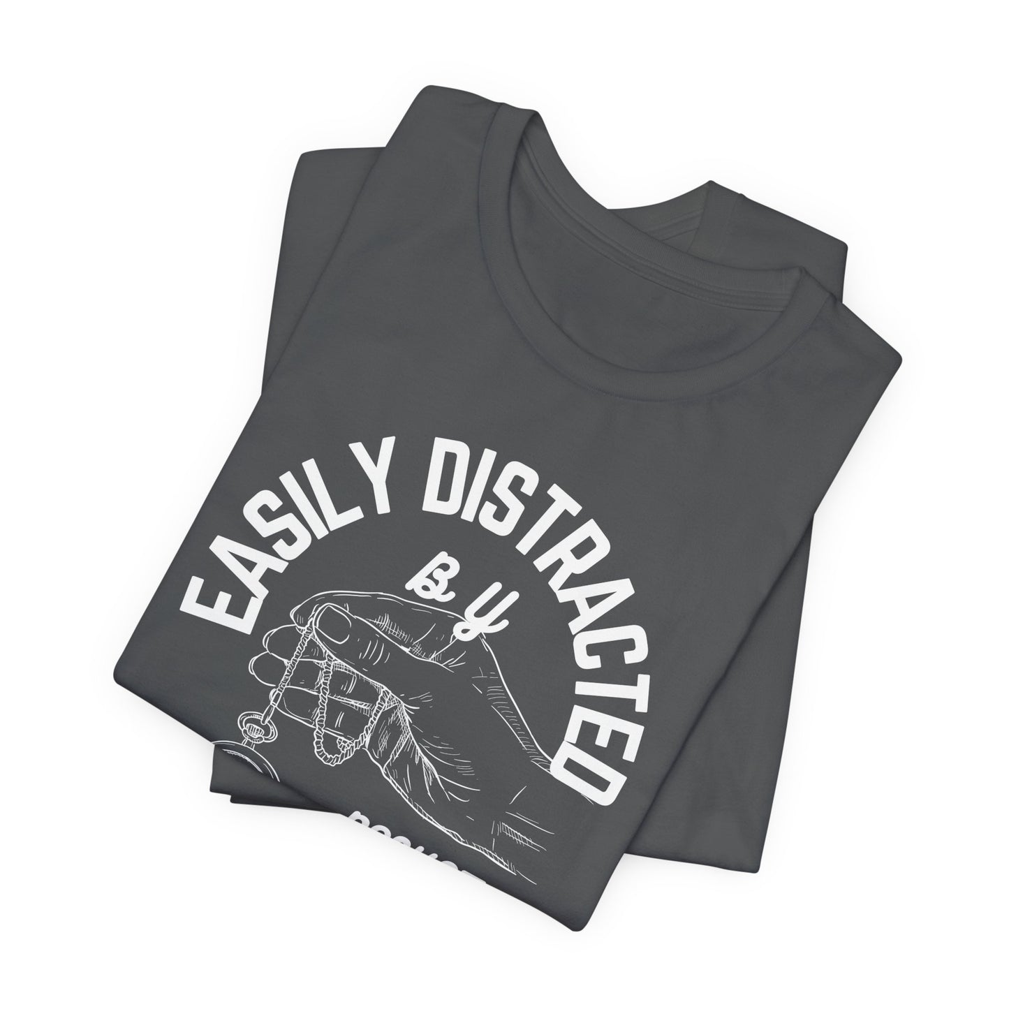 Distracted by Pocketwatch Unisex Tee