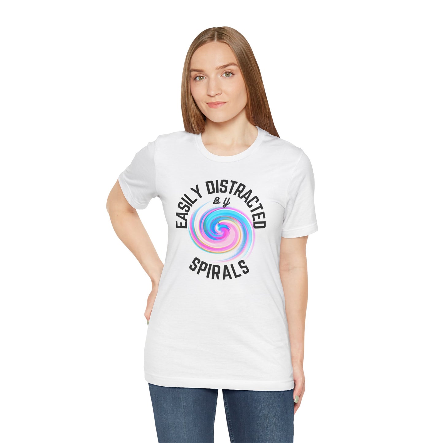 Distracted by Spirals Unisex Tee