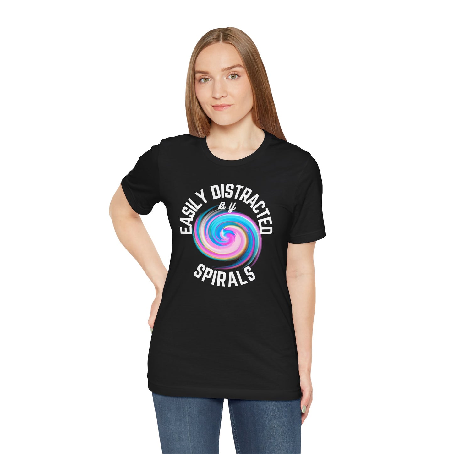 Distracted by Spirals Unisex Tee