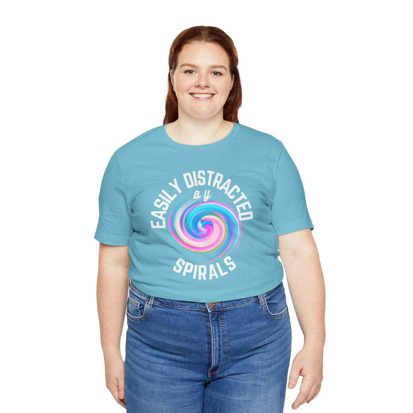 Distracted by Spirals Unisex Tee