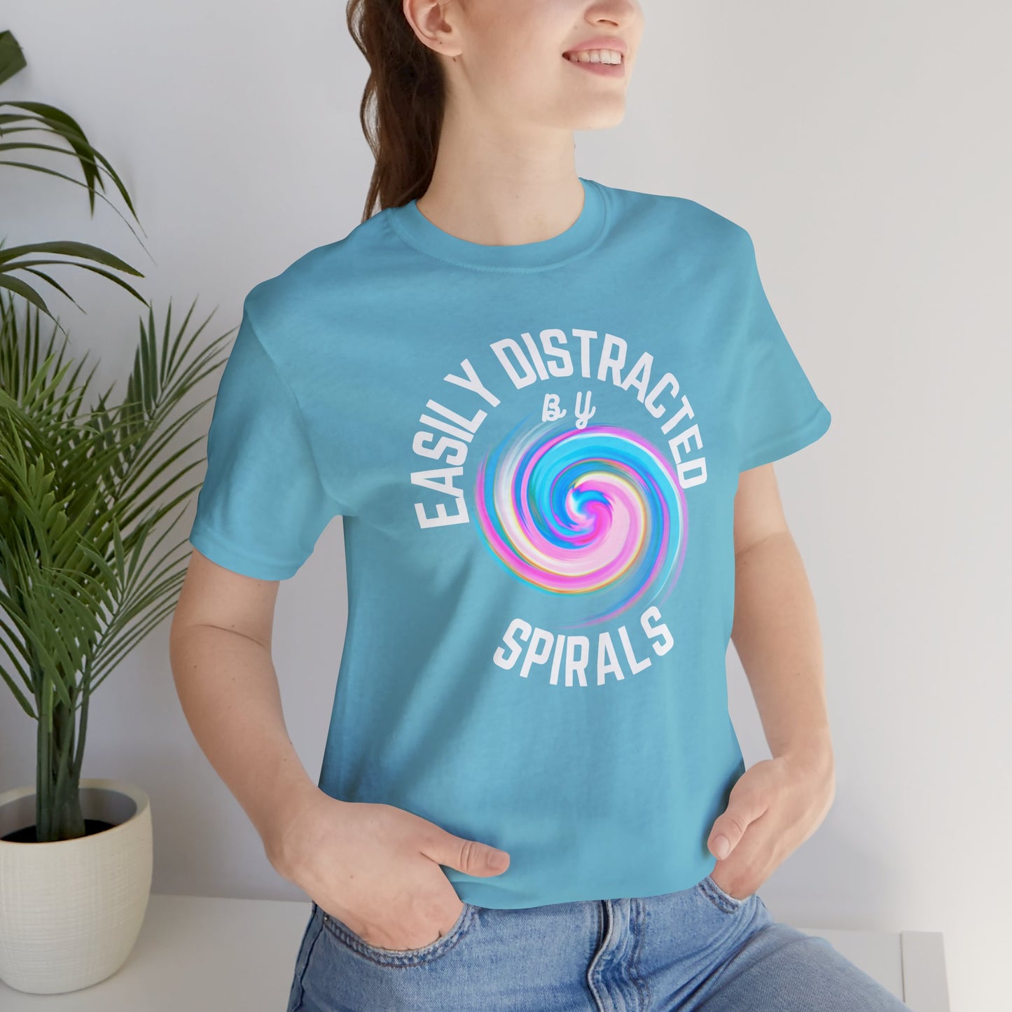 Distracted by Spirals Unisex Tee