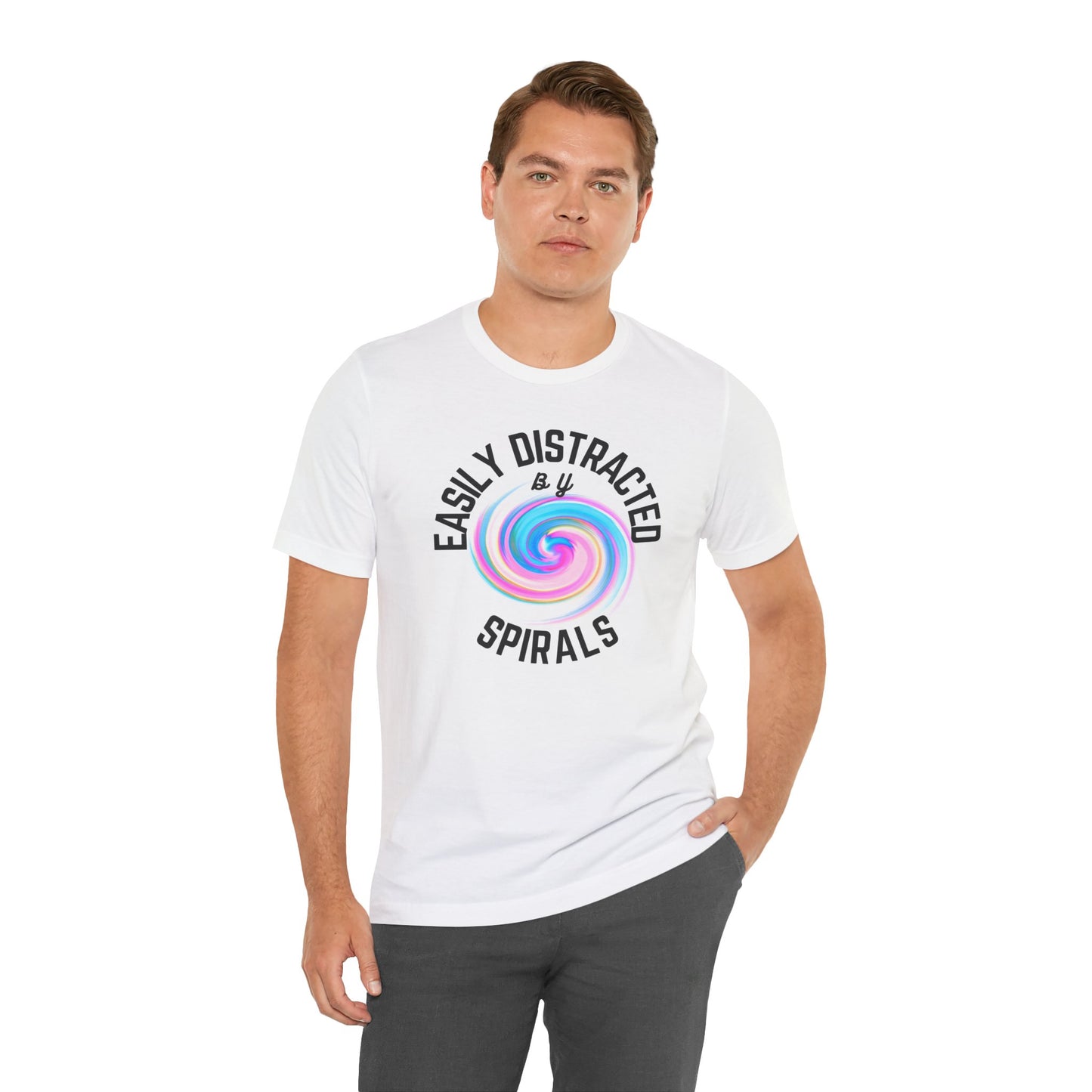 Distracted by Spirals Unisex Tee