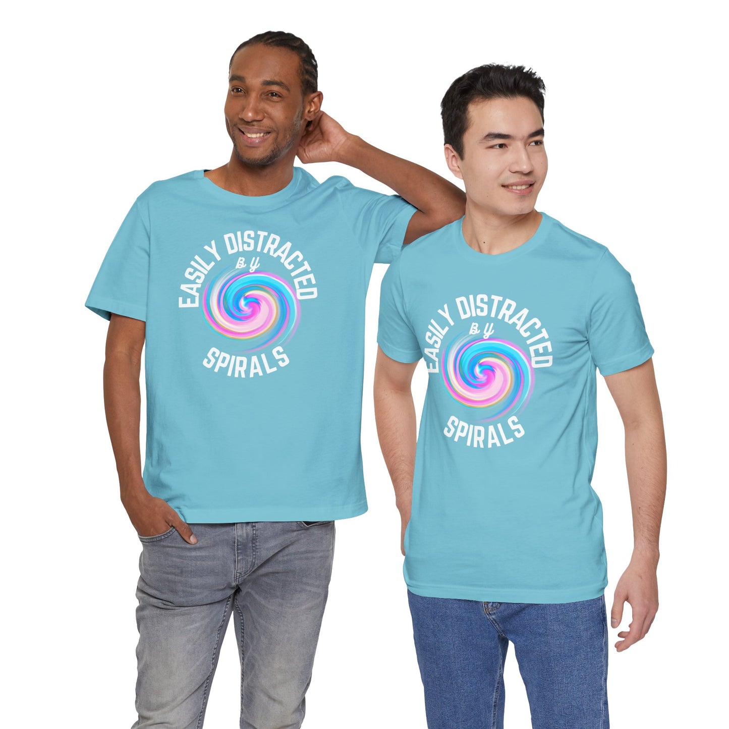 Distracted by Spirals Unisex Tee