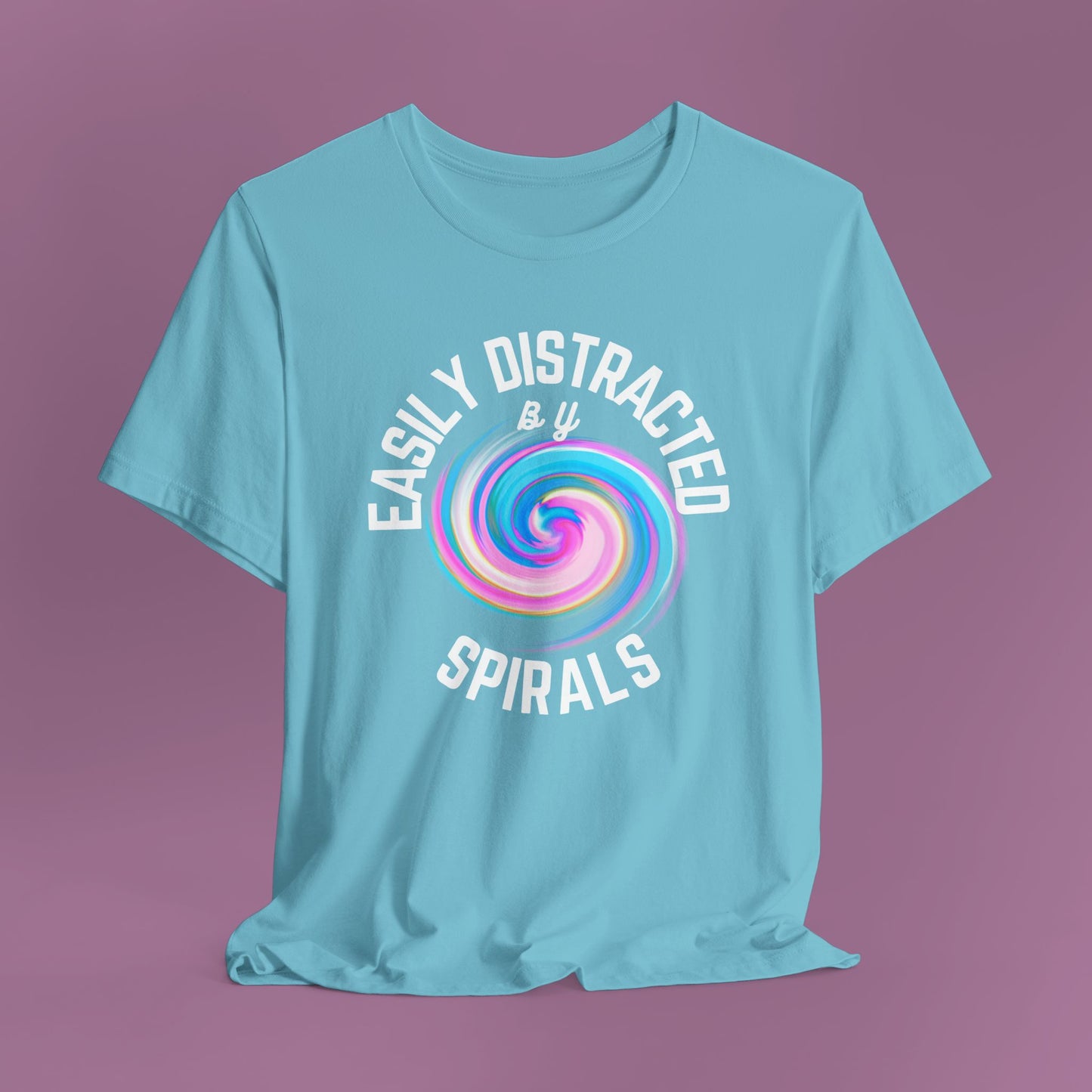 Distracted by Spirals Unisex Tee