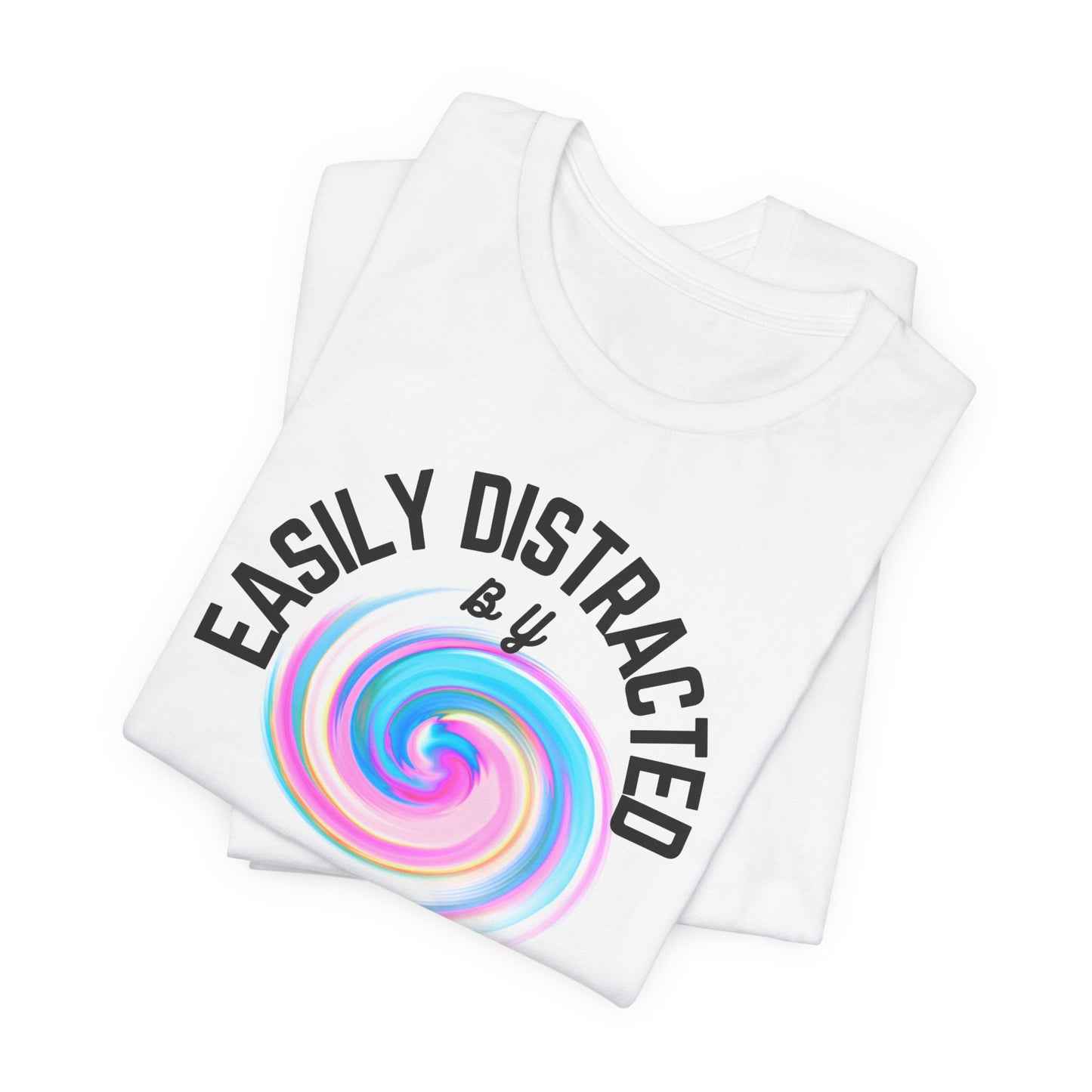 Distracted by Spirals Unisex Tee