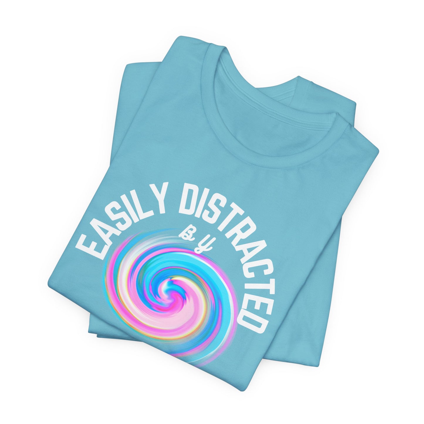 Distracted by Spirals Unisex Tee